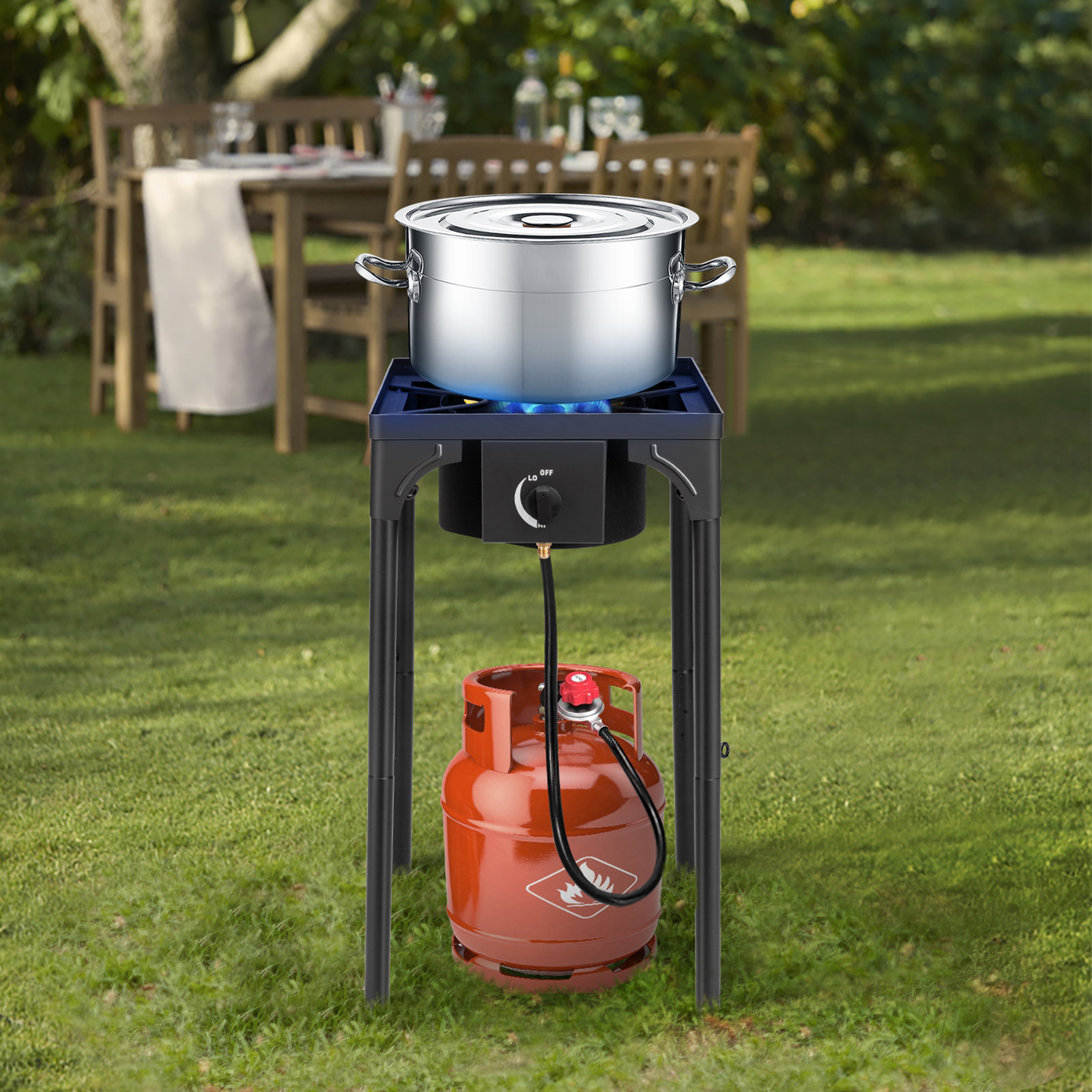 Ktaxon 1 Burner Propane Outdoor Stove Reviews Wayfair